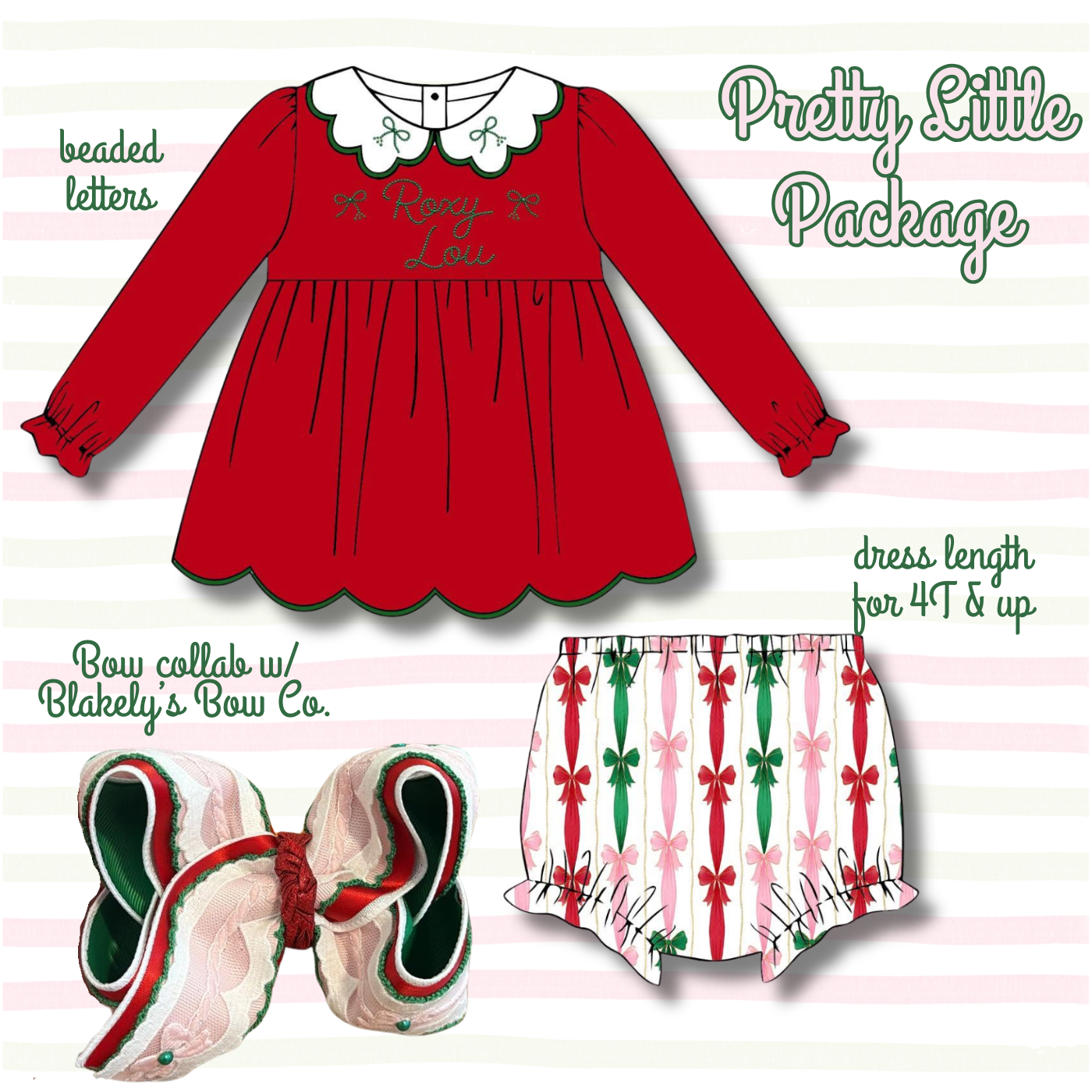 Pretty Little Package Bloomer Set - ETA November