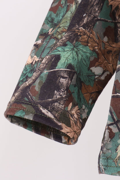 Camouflage Mallard Embroidery Pants Set