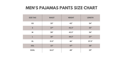 Blue santa print dad pajama pants