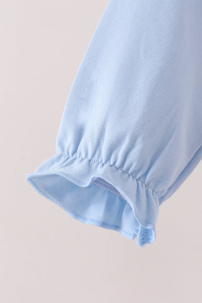 Pink pumpkin ruffle 2pc set