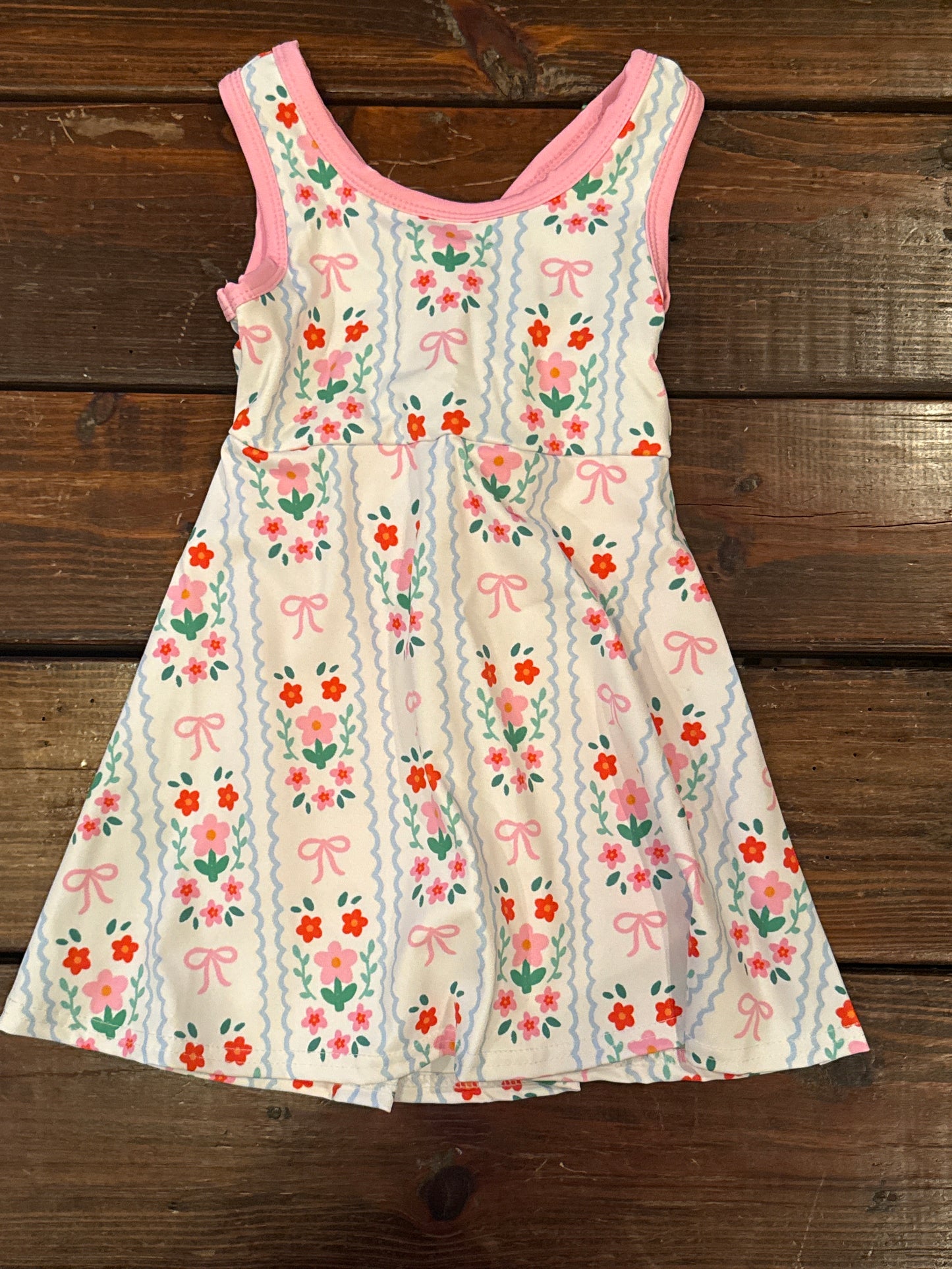 Floral athletic dress