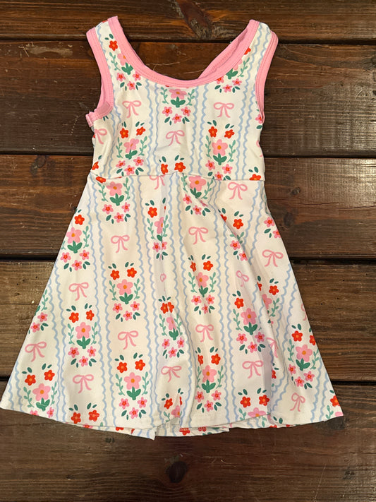 Floral athletic dress