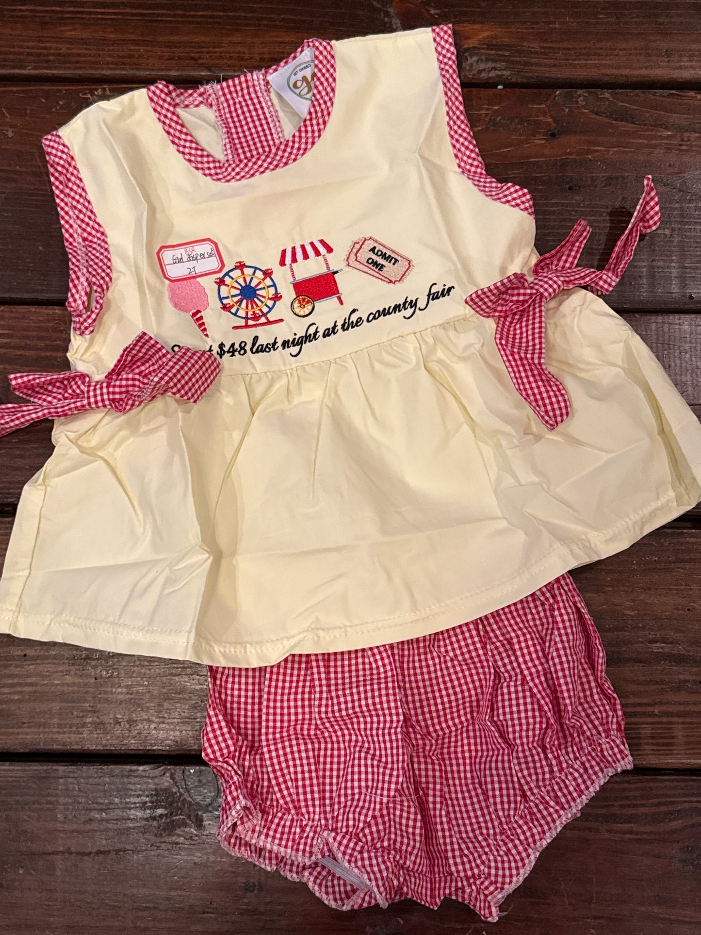 County fair bloomer set