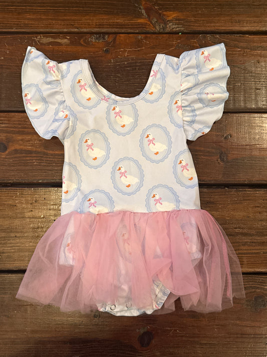 Goose leotard