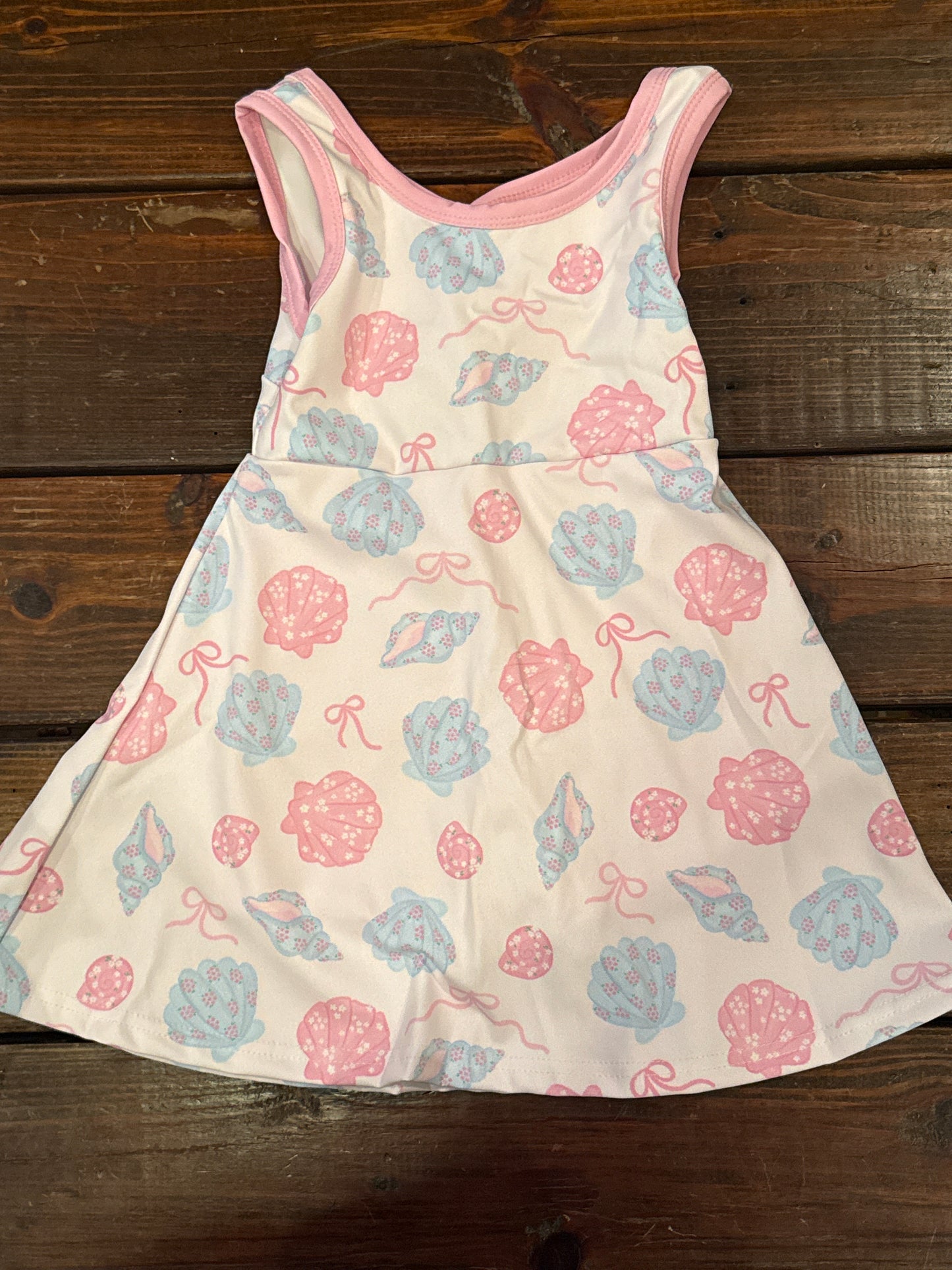 Sea shell athletic dress