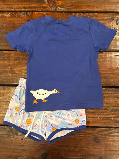 Silly goose on the loose boy shorts set