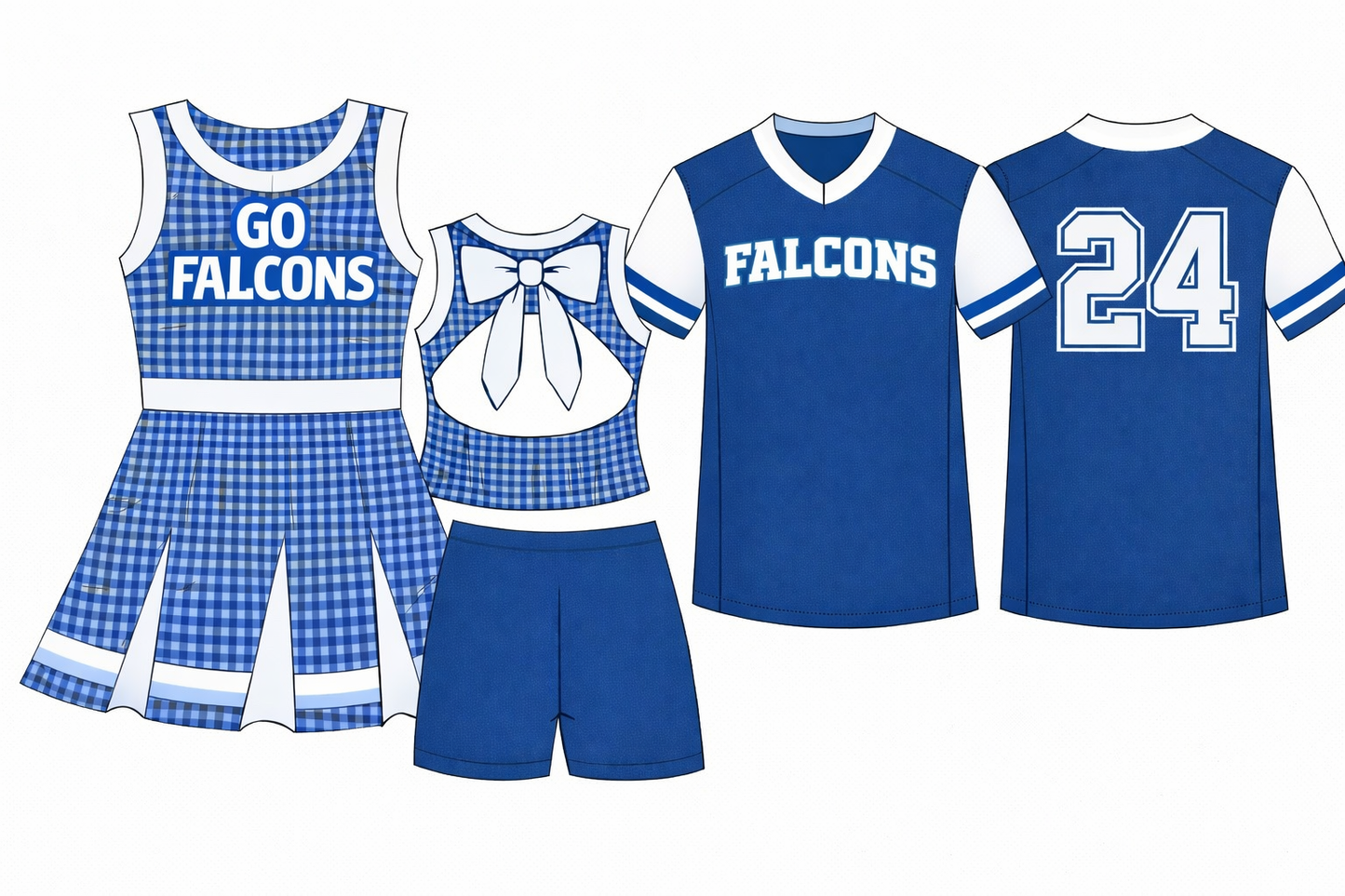 Go Falcons set- ETA August