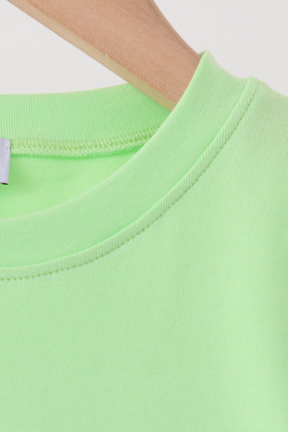 Green Jack-O-Lantern embroidery top