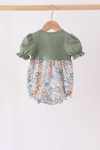 Green pumpkin french knot bubble