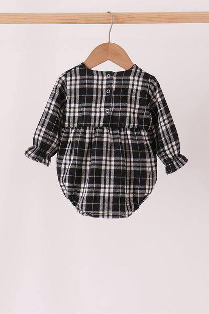 Black&white plaid bubble