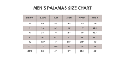 Blue santa claus bamboo dad pajamas set