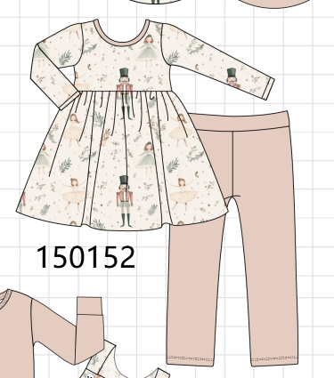 Nutcracker Bamboo pants set